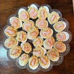 Pickled Shrimp | 32oz Jar Ready To Eat Marinated Shrimp Seafood Snack