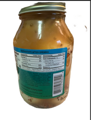 32oz Large Jar Cajun Jalapeño Spicy Pickled Eggs | Bold Cajun Spice Brined Hard Boiled Eggs Portable Spicy Savory Snack