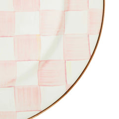 Mackenzie-Childs Rosy Check Serving Platter