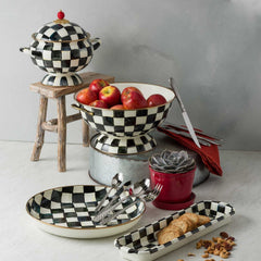 Courtly Check Everything Bowl Large by Mackenzie Childs