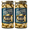 Crunchy Spicy Pickled Garlic with Red Pepper | Ready-to-Eat Fermented Garlic Condiment Made In USA