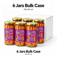 Foster's Original Pickled Carrot Sticks 16oz 2 Pack